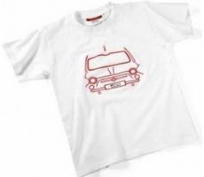 Детская футболка Fiat 500 Childs White T Shirt
